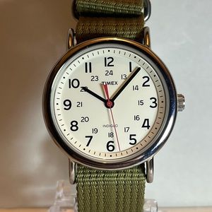 Timex Weekender Quartz Wrist Watch for Men NATO Strap